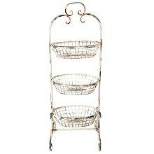 Kovový stojan s košíky