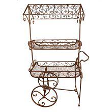 Kovový stojan na rostliny