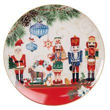 Porcelánový dezertní talíř NUTCRACKER