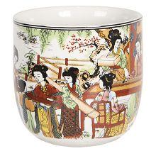 Porcelánový kalíšek na čaj CHINESE WOMEN
