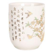 Porcelánový kalíšek na čaj CHINESE FLOWERS