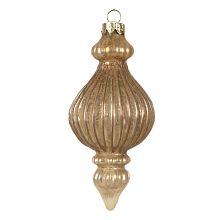 Skleněná vánoční ozdoba