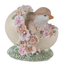 Dekorativní figurka kuřátka ve vajíčku