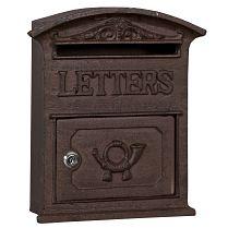 Litinová poštovní schránka LETTERS