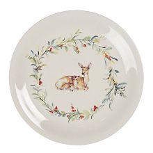 Keramický jídelní talíř DEARLY CHRISTMAS