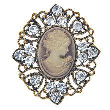 Dámská brož WOMAN