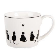 Porcelánový hrnek PAWS & WHISKERS