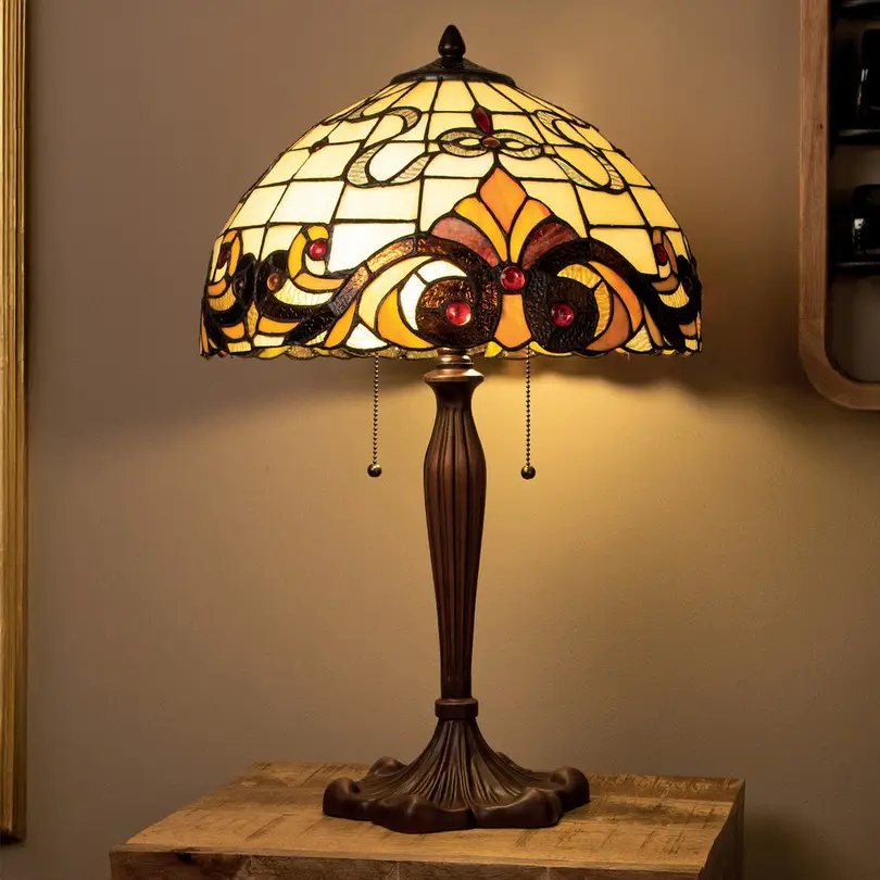 Kategorie: Tiffany stolní lampy